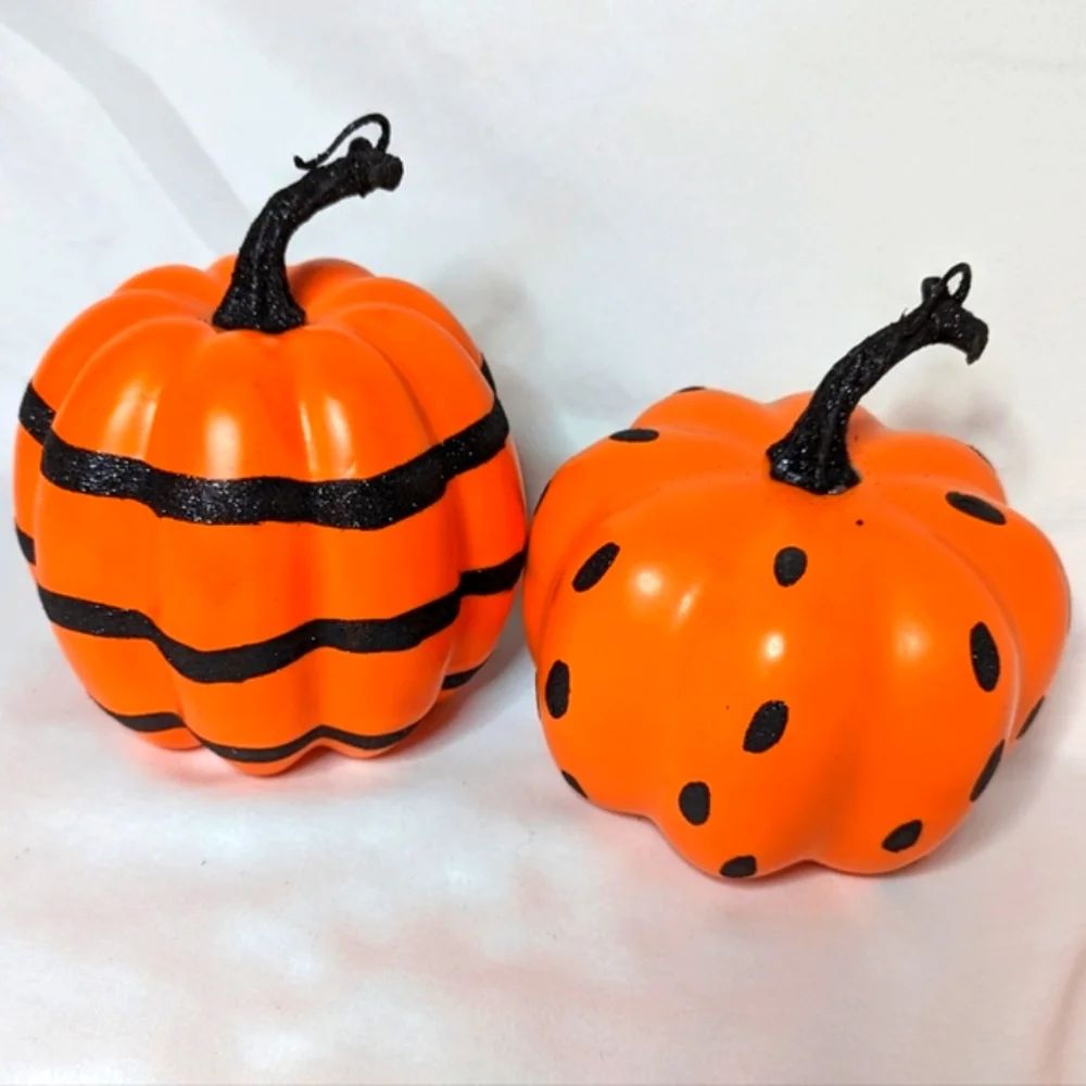 Halloween Foam Plastic Pumpkins